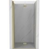 Mexen Mist-F uși de duș pliabile stânga 60 cm, transparent, auriu periat - 8A6-060-000-55-00-L