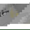 Mexen Mist-F ușă de duș pliabilă stânga 80 cm, transparent, auriu periat - 8A6-080-000-55-00-L