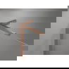 Mexen Mist-H L nyíló zuhanyajtó balos 145 cm, átlátszó, csiszolt réz - 8A5L-145-001-65-00-L