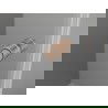 Mexen Mist-F uși de duș pliante stânga 85 cm, transparent, cupru periat - 8A6-085-000-65-00-L