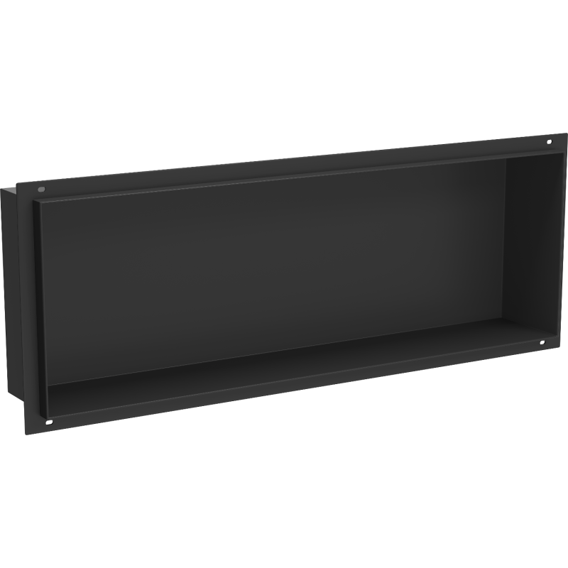 Mexen X-Wall-NR raft încastrat fără flanșă 60 x 20 cm, negru - 1971602010