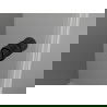 Mexen Mist-F 80 cm uși de duș pliante stânga, transparent, negre - 8A6-080-000-70-00-L