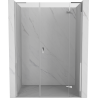 Mexen Mist-H L ușă de duș pivotantă dreaptă 135 cm, transparentă, crom - 8A5L-135-001-01-00-P