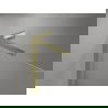 Mexen Mist-H L 150 cm-es jobbos nyitható zuhanyajtó, átlátszó, arany - 8A5L-150-001-50-00-P