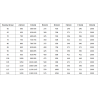Mexen Mist-F balra nyíló zuhanyajtó, 60 cm, fekete rácsozás, fekete - 8A6-060-000-70-77-L