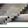 Mexen X-Wall-NR perem nélküli falba süllyesztett polc 60 x 30 cm, inox - 1911603010