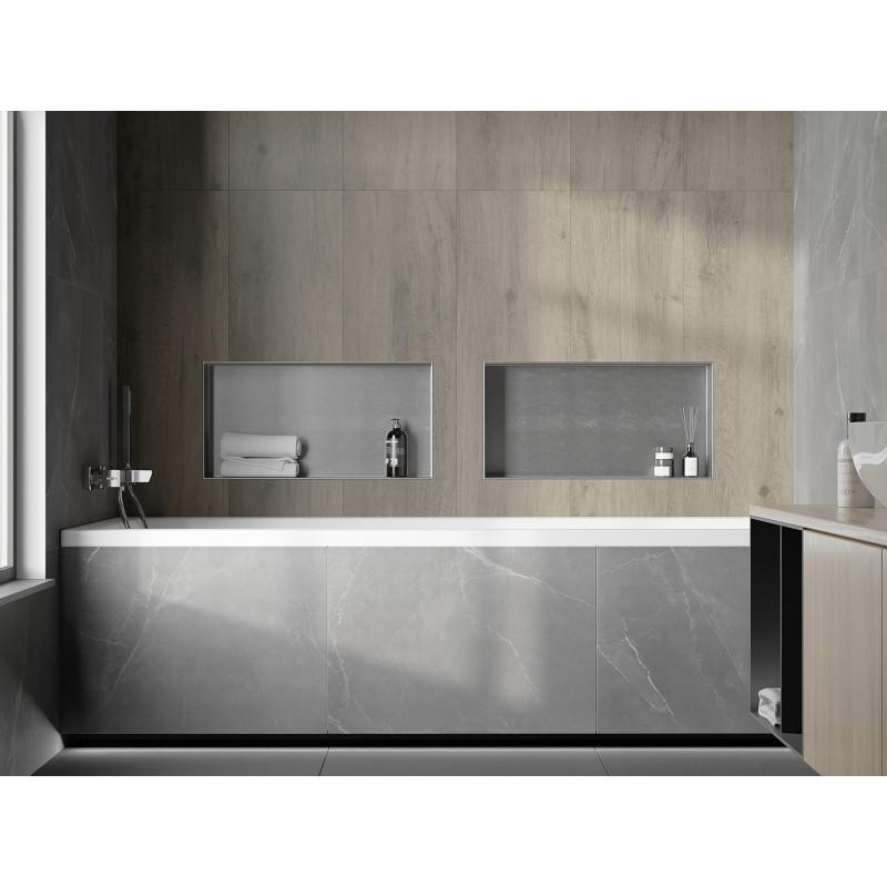 Mexen X-Wall-NR fülke nélküli polc 60 x 30 cm, inox - 1911603010