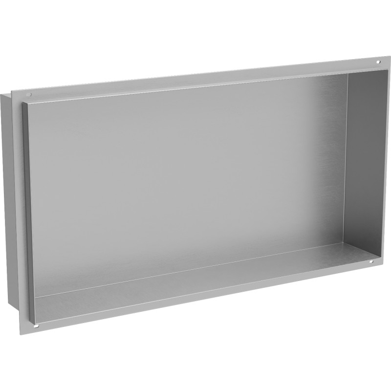 Mexen X-Wall-NR perem nélküli fülkes polc 60 x 30 cm, inox - 1911603010
