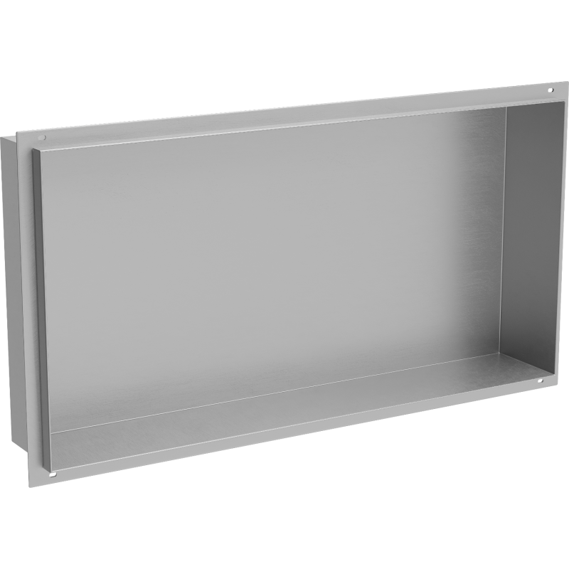 Mexen X-Wall-NR raft încastrat fără flanșă 60 x 30 cm, inox - 1911603010