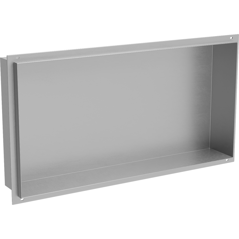 Mexen X-Wall-NR raft încastrat fără guler de mascare 60 x 30 cm, inox - 1911603010