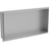 Mexen X-Wall-NR perem nélküli falba süllyesztett polc 60 x 30 cm, inox - 1911603010
