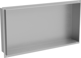 Mexen X-Wall-NR raft încastrat fără guler de mascare 60 x 30 cm, inox - 1911603010