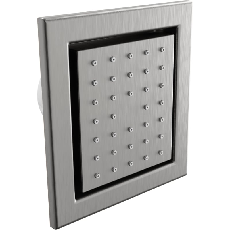 Mexen jet lateral încastrat, gun gray periat - 79365-66