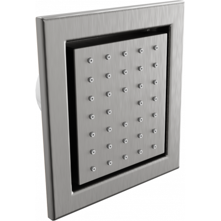 Mexen jet lateral încastrat, gun gray periat - 79365-66