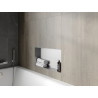Mexen X-Wall-NR raft încastrat fără flanșă 60 x 30 cm, inox - 1911603010
