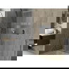 Mexen X-Wall-NR perem nélküli falba süllyesztett polc 60 x 30 cm, inox - 1911603010