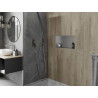 Mexen X-Wall-NR raft încastrat fără flanșă 60 x 30 cm, inox - 1911603010
