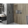 Mexen X-Wall-NR raft încastrat fără guler de mascare 60 x 30 cm, inox - 1911603010