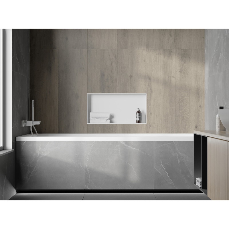 Mexen X-Wall-NR raft de perete fără margine 60 x 30 cm, alb - 1921603010