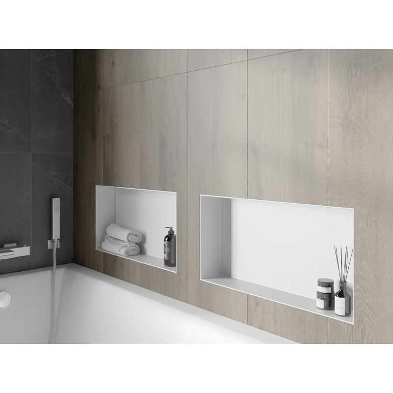 Mexen X-Wall-NR perem nélküli fali fülke 60 x 30 cm, fehér - 1921603010