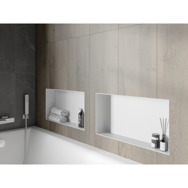 Mexen X-Wall-NR perem nélküli fali polc 60 x 30 cm, fehér - 1921603010
