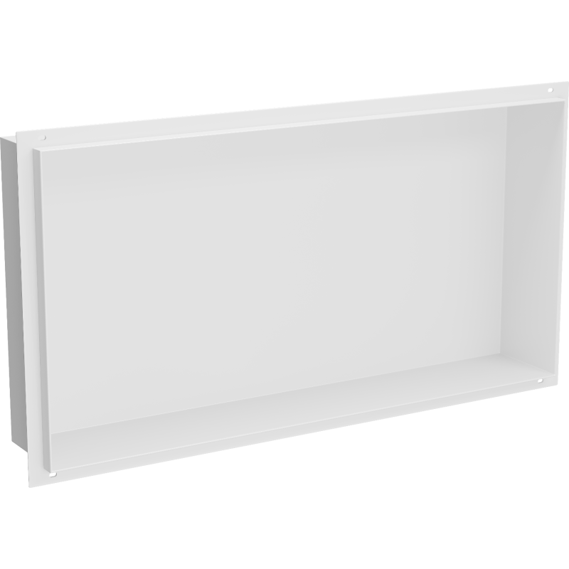 Mexen X-Wall-NR raft încastrat fără flanșă 60 x 30 cm, alb - 1921603010