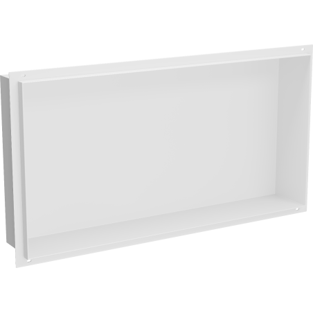 Mexen X-Wall-NR raft încastrat fără flanșă 60 x 30 cm, alb - 1921603010