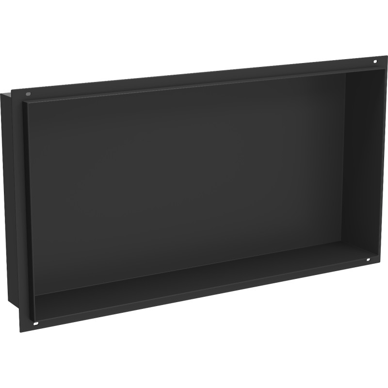 Mexen X-Wall-NR raft încastrat fără margine 60 x 30 cm, negru - 1971603010