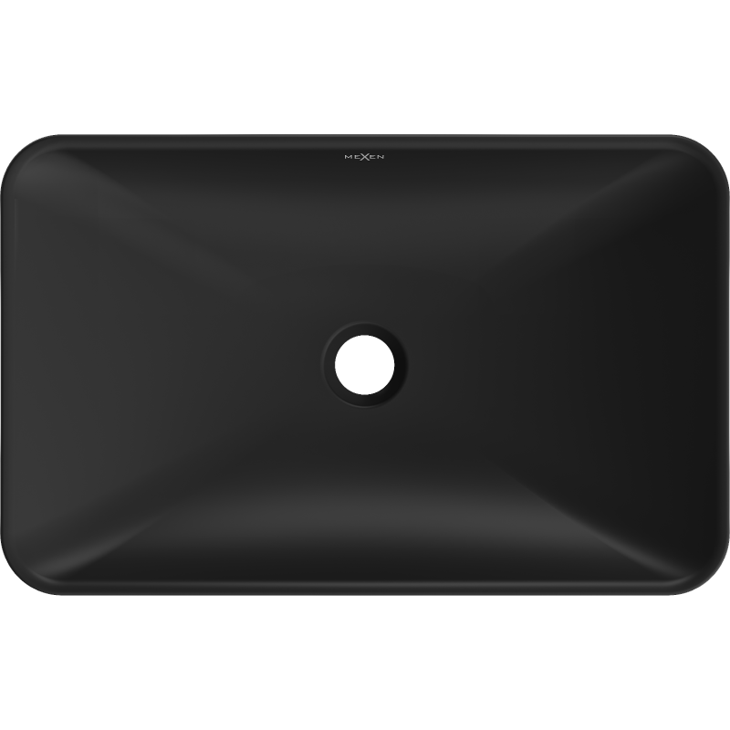 Mexen Avila chiuvetă deasupra blatului 58 x 37 cm, negru mat - 21115585