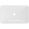 Mexen Avila lavoar montat pe blat 58 x 37 cm, alb - 21115500
