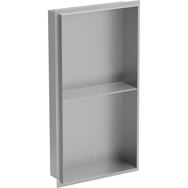 Mexen X-Wall-NR fülke nélküli polc 60 x 30 cm-es polccal, inox - 1911603010S