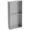 Mexen X-Wall-NR fülke nélküli polc 60 x 30 cm-es polccal, inox - 1911603010S