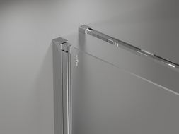 Mexen Mist-F cabină de duș pliată stânga 90 x 95 cm, transparentă, crom - 8A6T-090-095-01-00-L