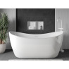 Mexen X-Wall-NR raft încastrat fără flanșă cu raft 60 x 30 cm, alb - 1921603010S
