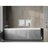 Mexen X-Wall-NR raft încastrat fără flanșă cu raft 60 x 30 cm, alb - 1921603010S