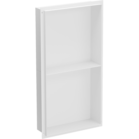Mexen X-Wall-NR perem nélküli, polcos, falba süllyesztett polc 60 x 30 cm, Fehér - 1921603010S