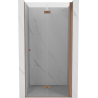 Mexen Mist-F ușă de duș pliabilă dreapta 110 cm, transparentă, cupru periat - 8A6-110-000-65-00-P