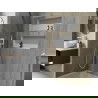 Mexen X-Wall-NR raft încastrat fără guler de mascare 75 x 30 cm, Albă - 1921753010
