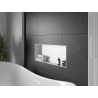 Mexen X-Wall-NR raft nișat fără flanșă 75 x 30 cm, alb - 1921753010