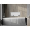 Mexen X-Wall-NR raft nișat fără flanșă 75 x 30 cm, alb - 1921753010