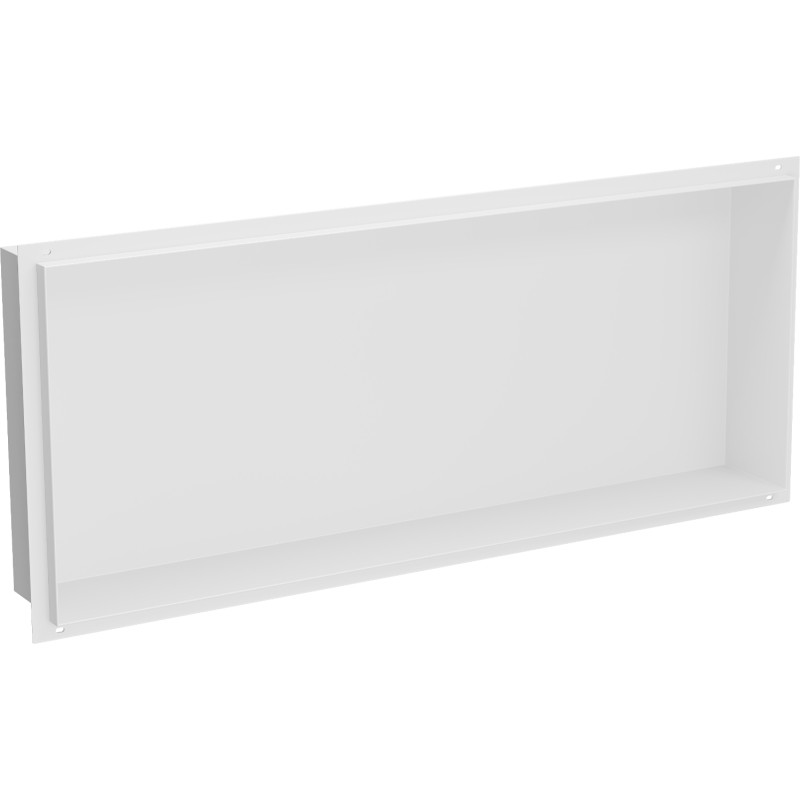 Mexen X-Wall-NR fülke nélküli szegély nélküli polc, 75 x 30 cm, fehér - 1921753010