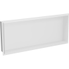 Mexen X-Wall-NR raft nișat fără flanșă 75 x 30 cm, alb - 1921753010