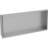Mexen X-Wall-NR perem nélküli falba süllyesztett polc 75 x 30 cm, inox - 1911753010