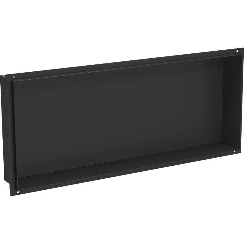 Mexen X-Wall-NR raft în nișă fără margine 75 x 30 cm, negru - 1971753010