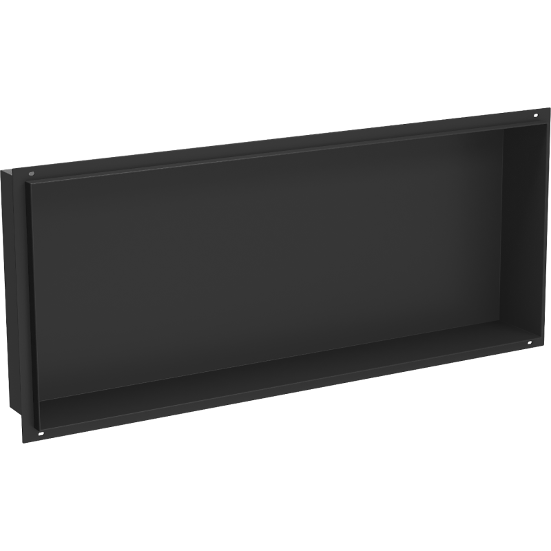 Mexen X-Wall-NR raft încastrat fără guler de mascare 75 x 30 cm, Neagră - 1971753010