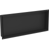 Mexen X-Wall-NR raft încastrat fără guler de mascare 75 x 30 cm, Neagră - 1971753010