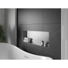 Mexen X-Wall-NR falcos polc perem nélkül 90 x 30 cm, inox - 1911903010