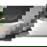 Mexen X-Wall-NR raft încastrat fără guler de mascare 90 x 30 cm, inox - 1911903010