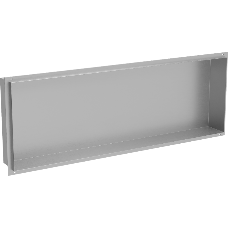Mexen X-Wall-NR perem nélküli fali polc 90 x 30 cm, inox - 1911903010