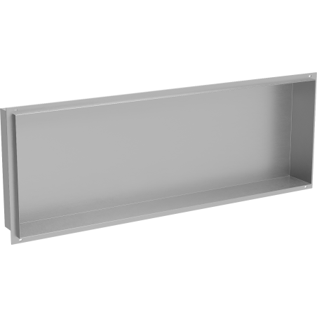 Mexen X-Wall-NR perem nélküli fali polc 90 x 30 cm, inox - 1911903010